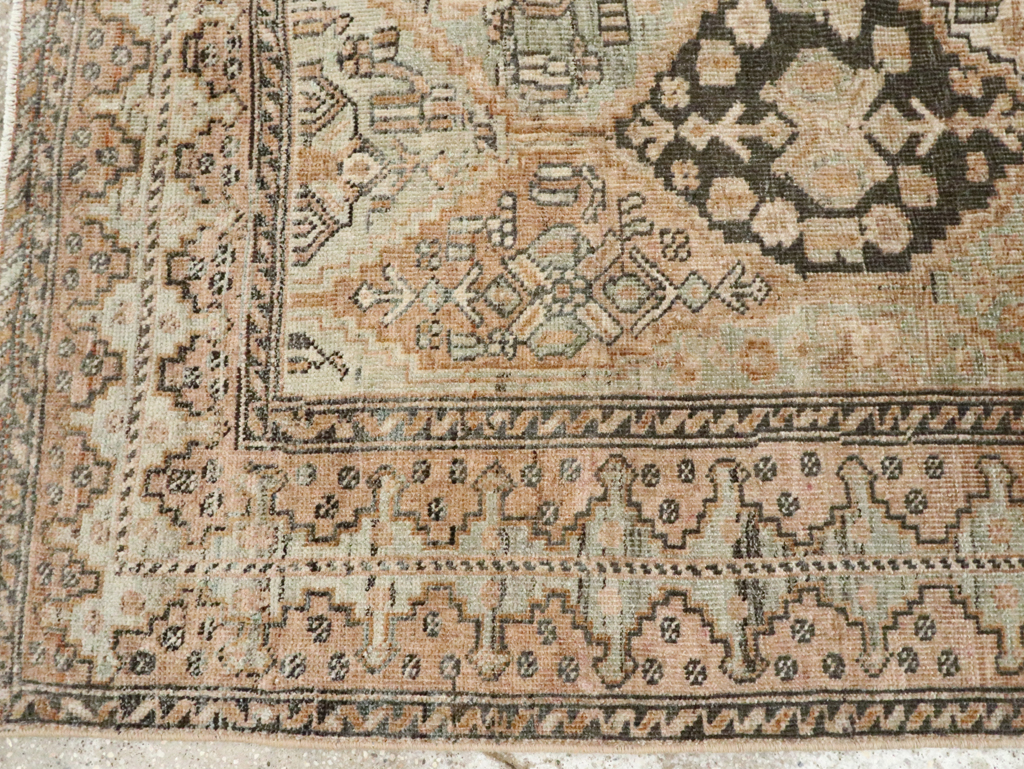 Antique Persian Afshar Accent Rug, No.26460 - Gss