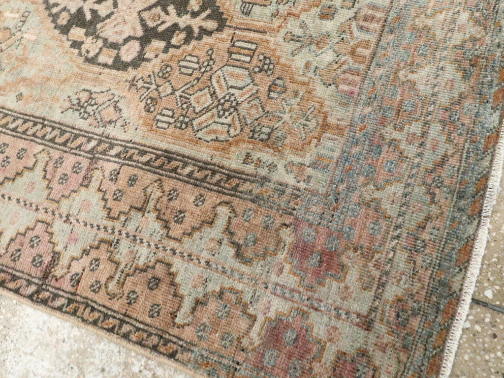 Antique Persian Afshar Accent Rug, No.26460 - Gss