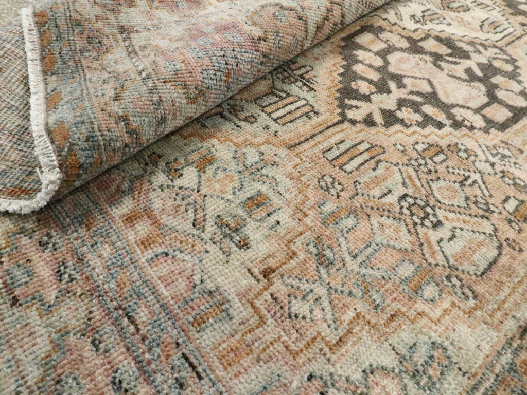 Antique Persian Afshar Accent Rug, No.26460 - Gss