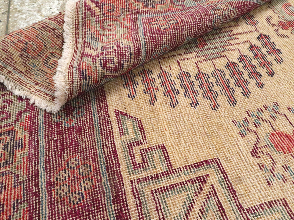 Antique East Turkestan Khotan Rug, No.26484 - Gss