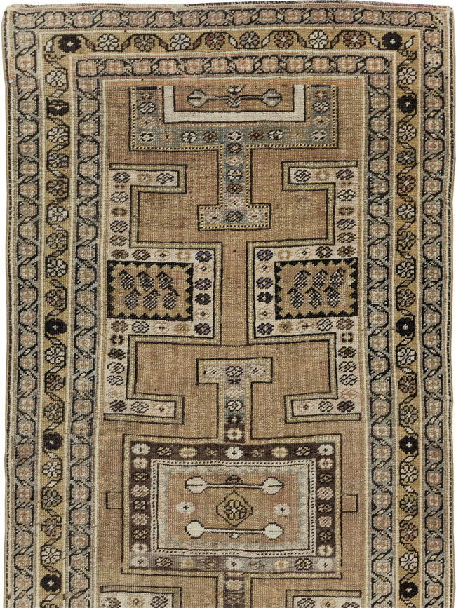 Antique Persian Kurd Runner, No.26493 - Gss
