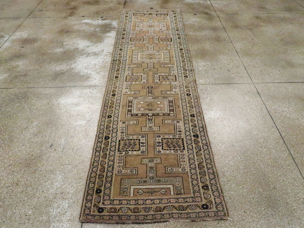 Antique Persian Kurd Runner, No.26493 - Gss