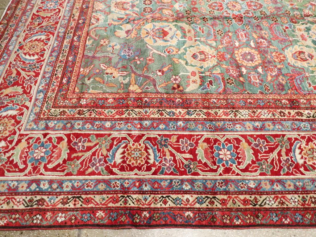 Antique Persian Mahal Oversize Carpet, No.26505 - Gss