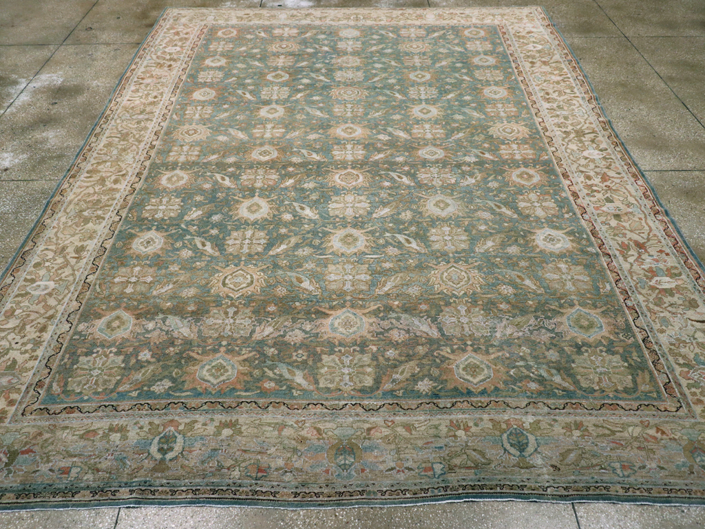 Antique Persian Malayer Room Size Carpet, No.26510 - Gss
