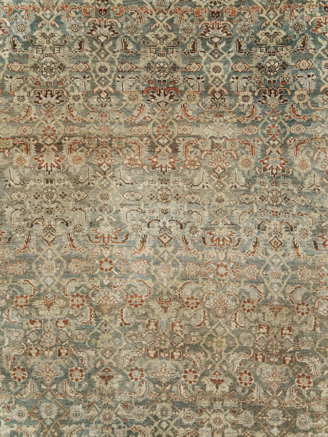 Antique Persian Bidjar Large Room Size Carpet, No.26516 - Gss