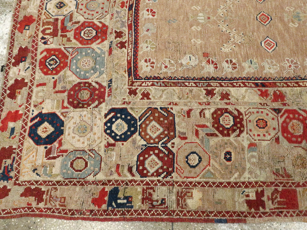 Antique Persian Kurdish Rug, No.26530 - Gss