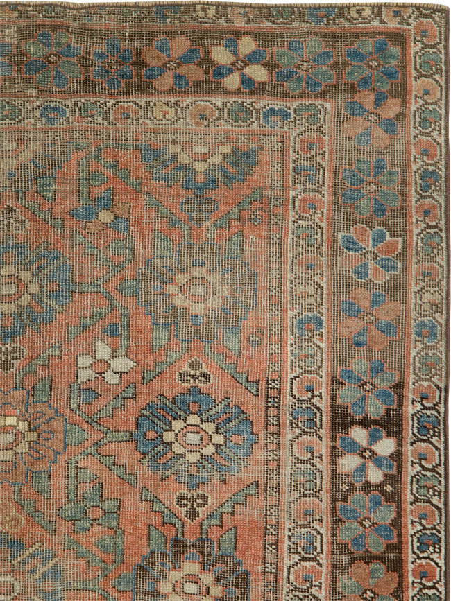 Antique Persian Kurdish Bidjar Rug, No.26537 - Gss
