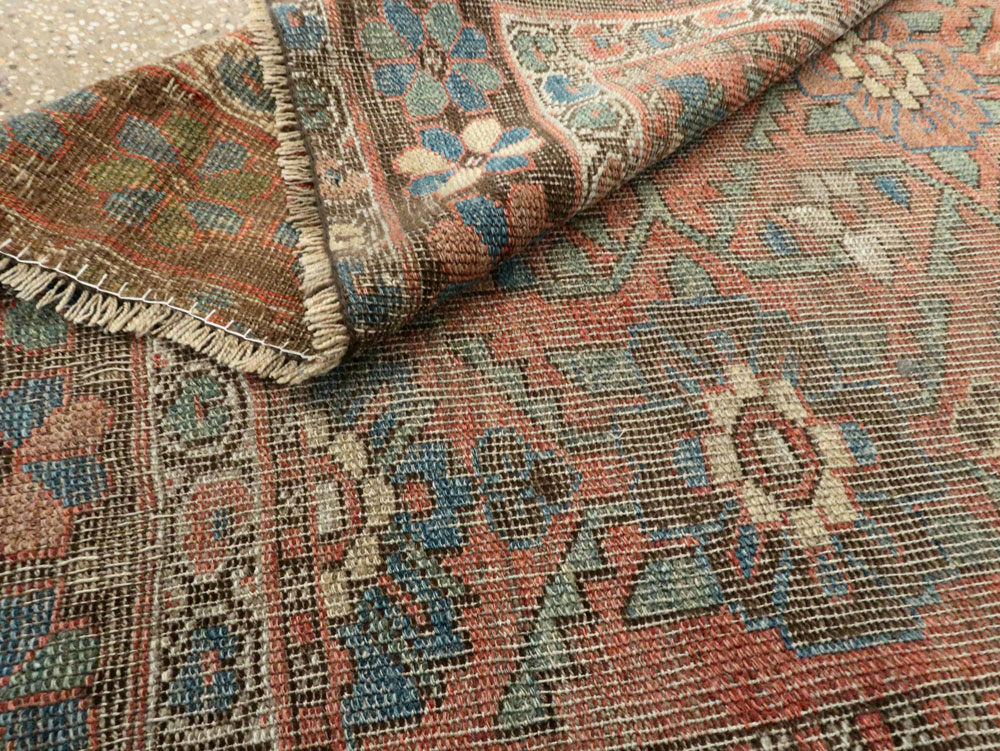 Antique Persian Kurdish Bidjar Rug, No.26537 - Gss