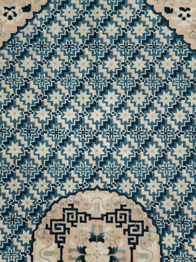 Vintage Chinese Peking Rug, No.26542 - Gss