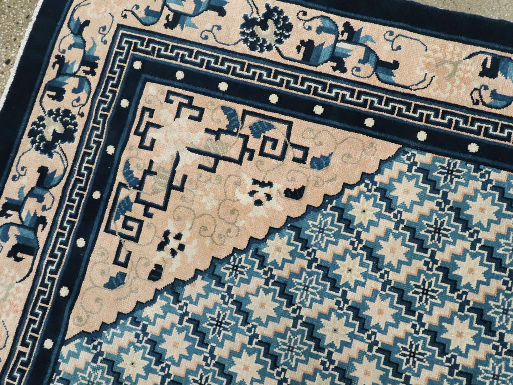 Vintage Chinese Peking Rug, No.26542 - Gss