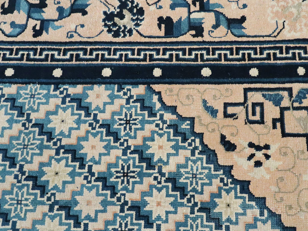 Vintage Chinese Peking Rug, No.26542 - Gss
