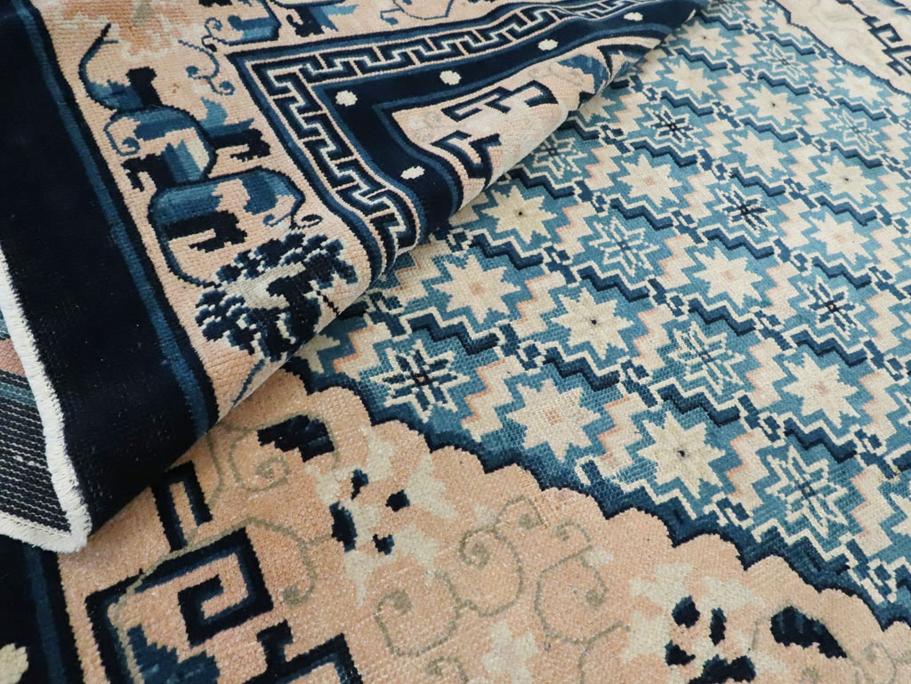 Vintage Chinese Peking Rug, No.26542 - Gss