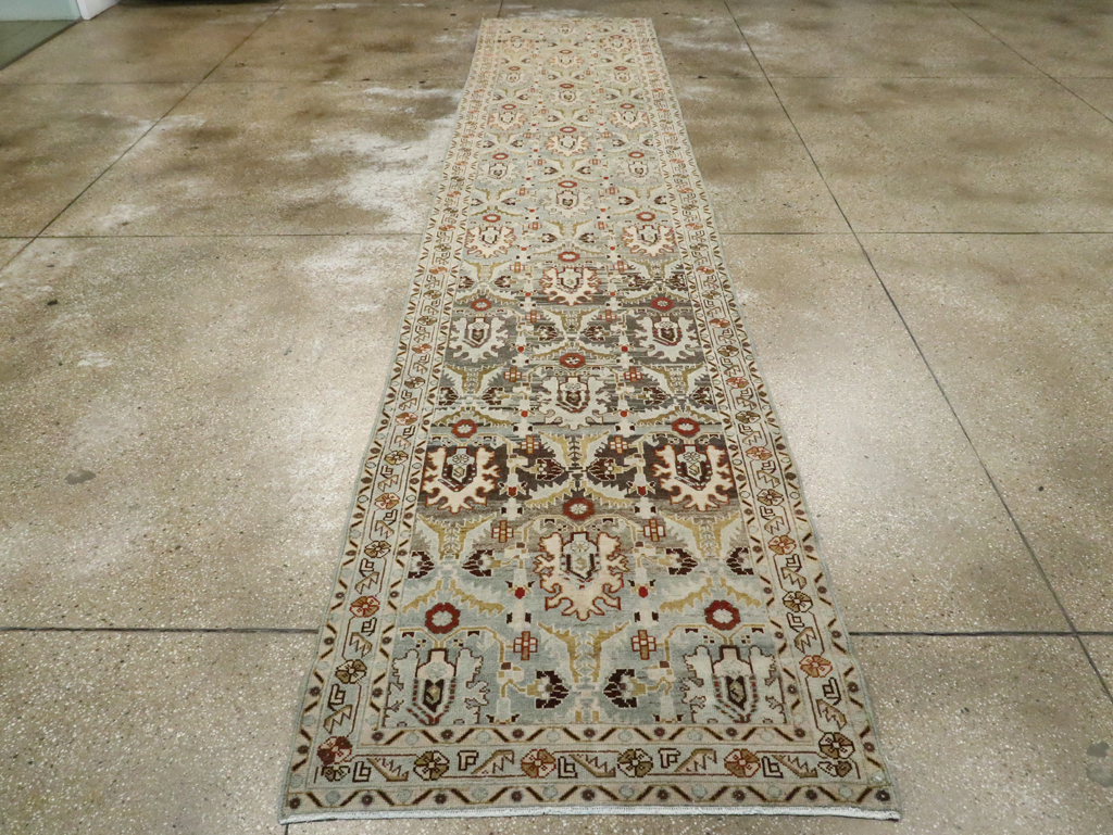 Vintage Persian Malayer Runner, No.26544 - Gss