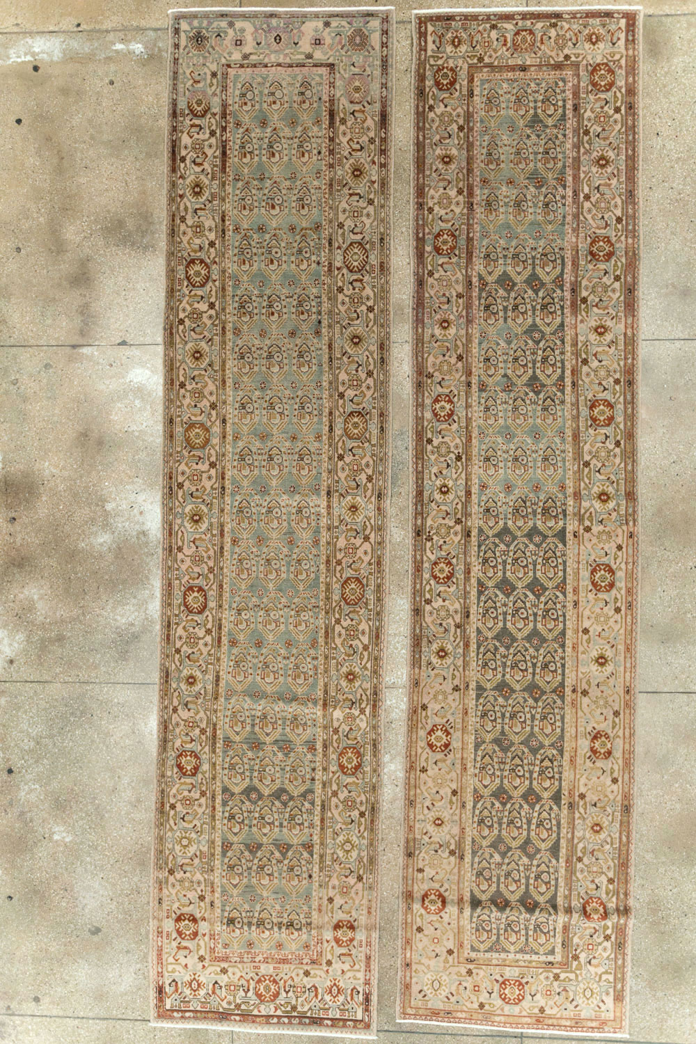 Antique Persian Malayer Runner (Pair: 1 of 2), No.26545 - Gss