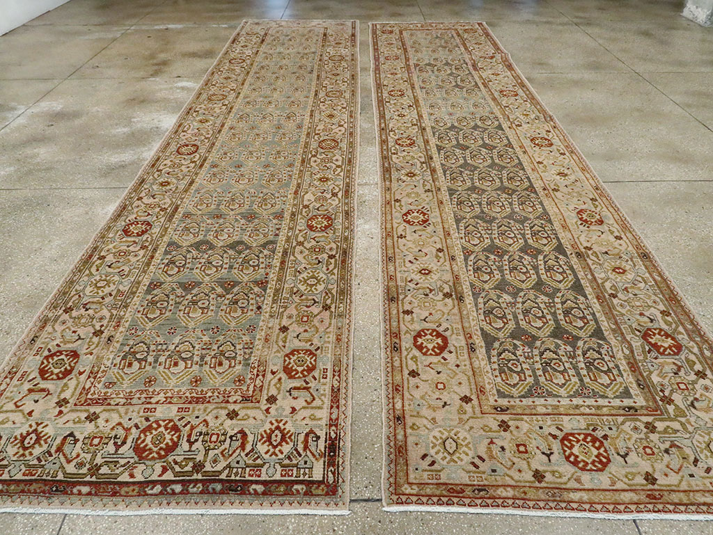 Antique Persian Malayer Runner (Pair: 1 of 2), No.26545 - Gss