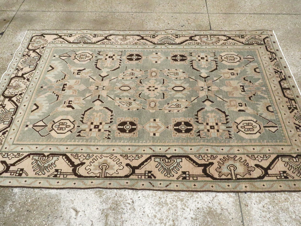 Vintage Persian Malayer Accent Rug (Pair: 1 of 2), No.26546 - Gss