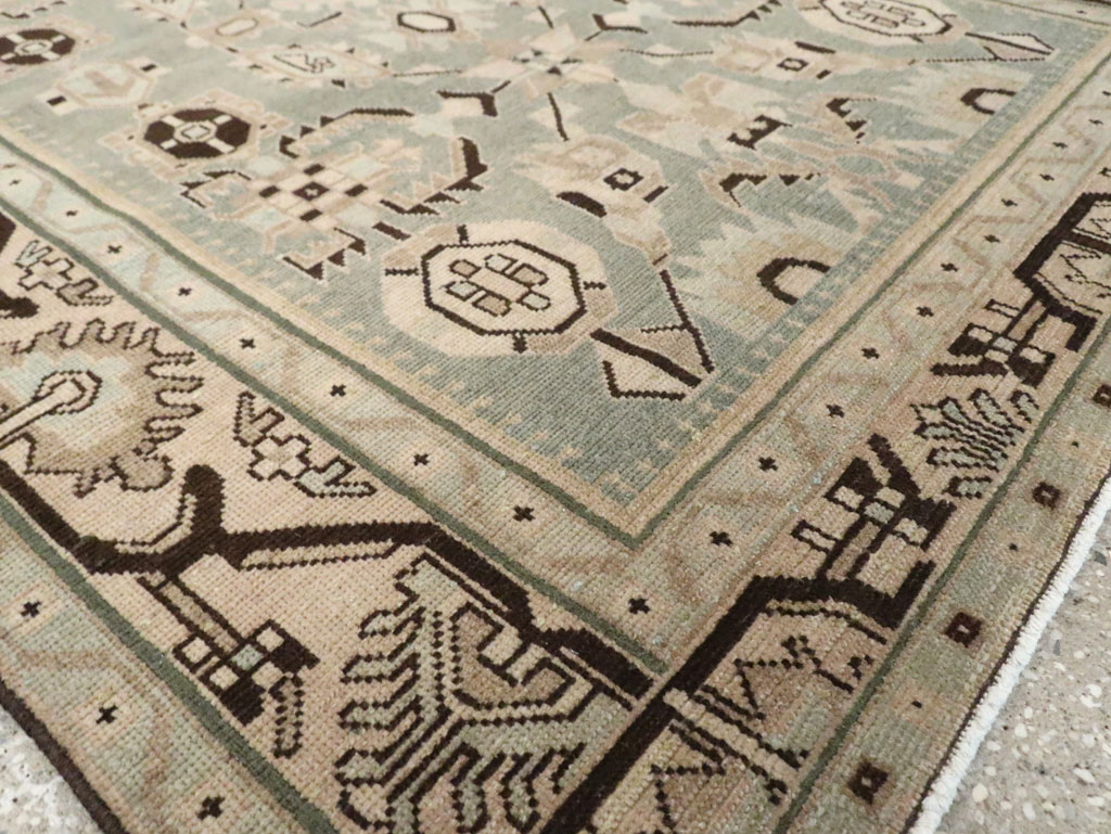 Vintage Persian Malayer Accent Rug (Pair: 1 of 2), No.26546 - Gss