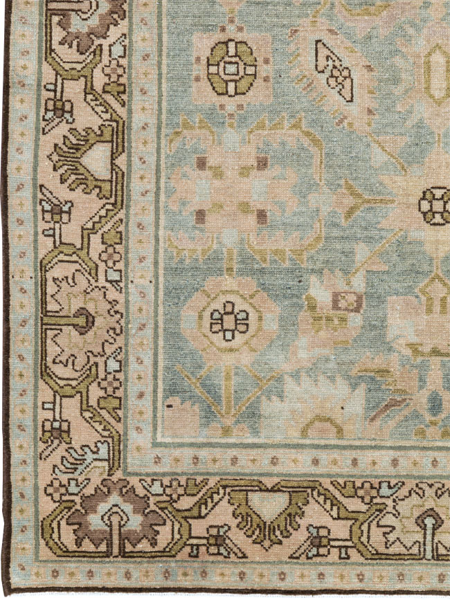 Vintage Persian Malayer Accent Rug, No.26548 - Gss