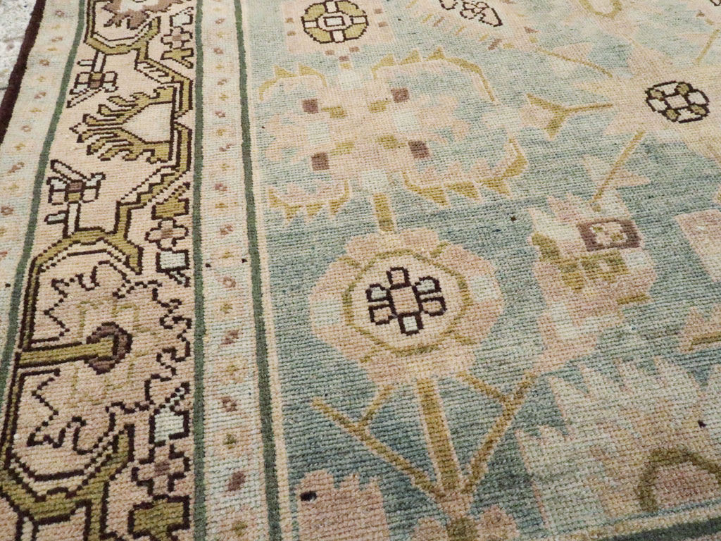 Vintage Persian Malayer Accent Rug, No.26548 - Gss