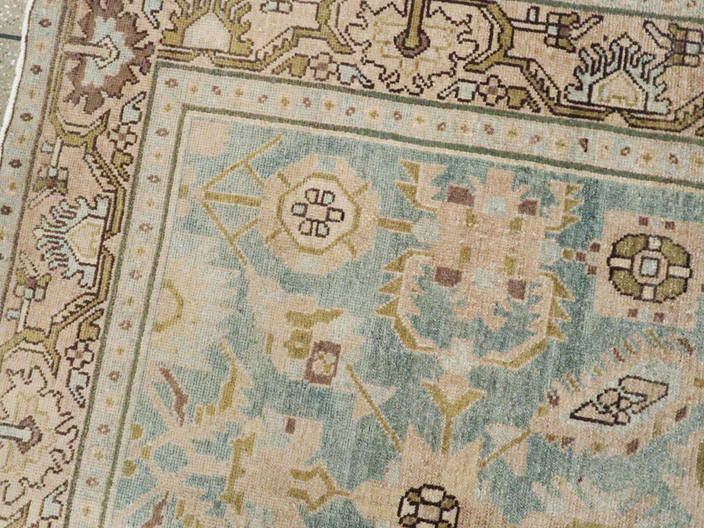 Vintage Persian Malayer Accent Rug, No.26548 - Gss