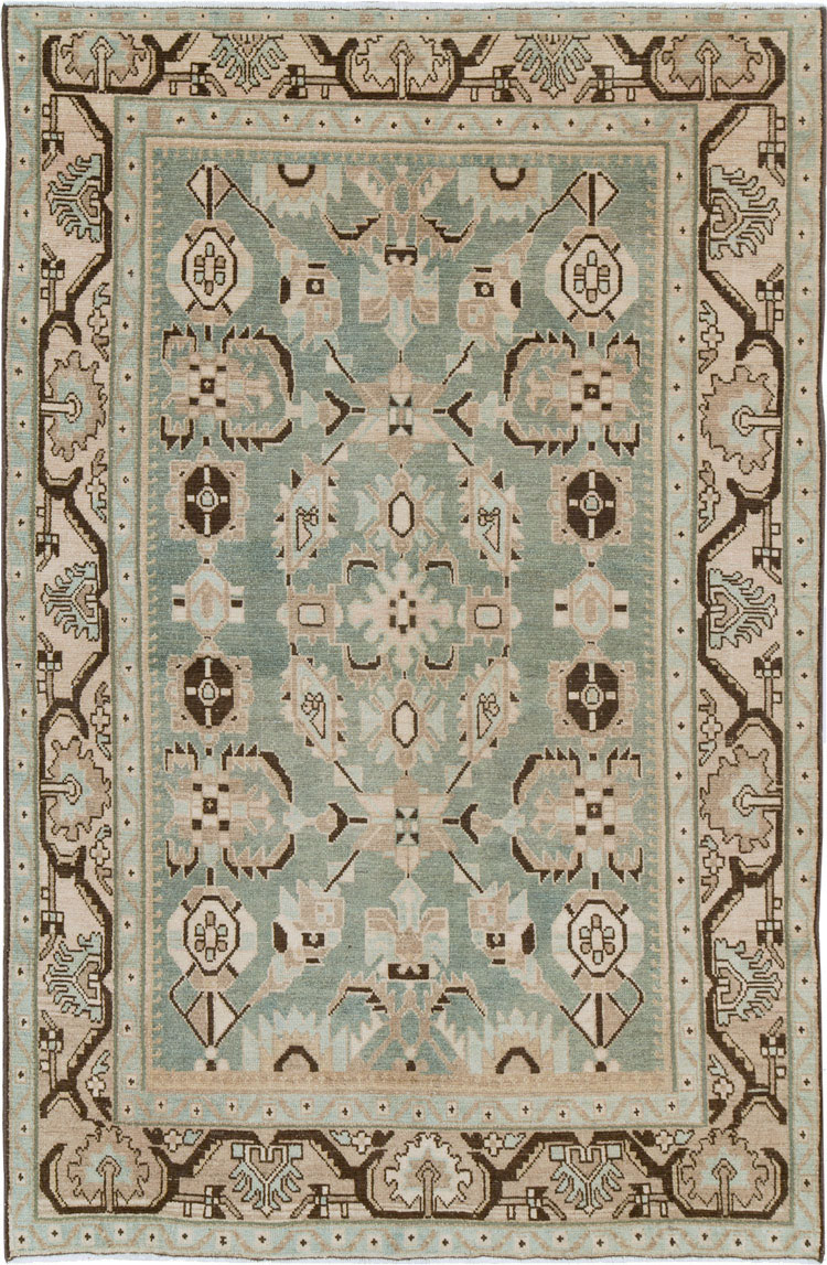 Vintage Persian Malayer Accent Rug (Pair: 2 of 2), No.26549 - Gss