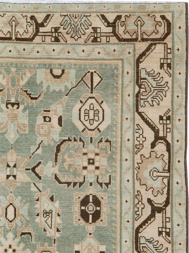 Vintage Persian Malayer Accent Rug (Pair: 2 of 2), No.26549 - Gss