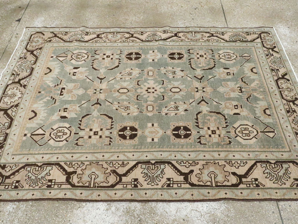 Vintage Persian Malayer Accent Rug (Pair: 2 of 2), No.26549 - Gss