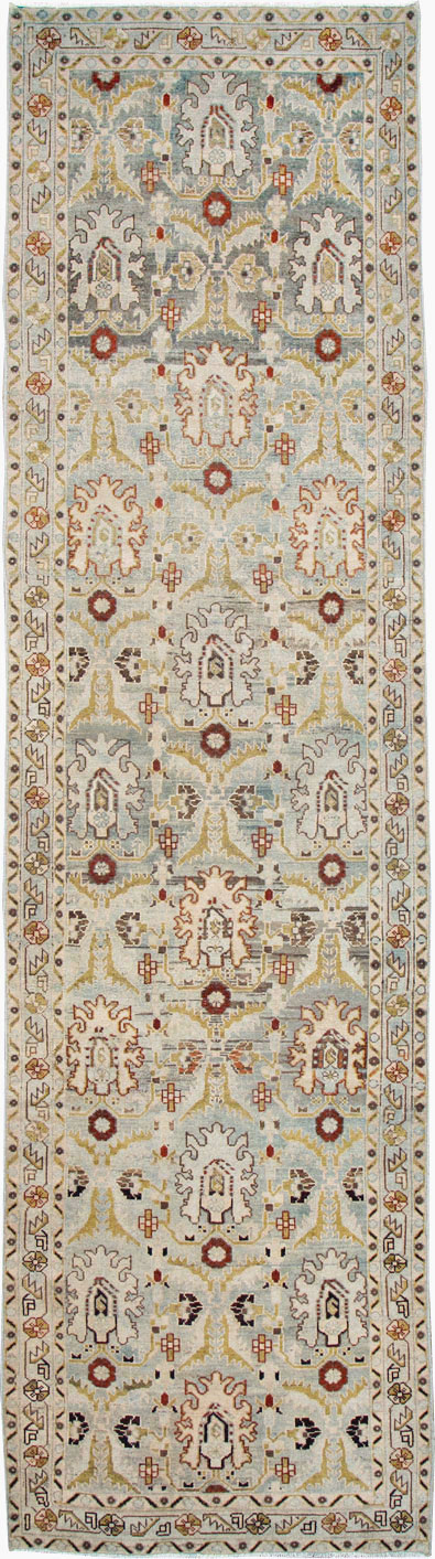 Vintage Persian Malayer Runner, No.26551 - Gss