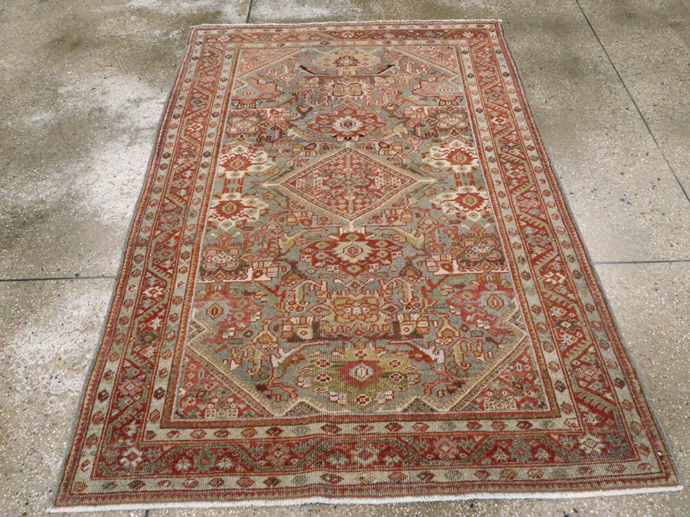 Antique Persian Mahal Rug, No.26555 - Gss