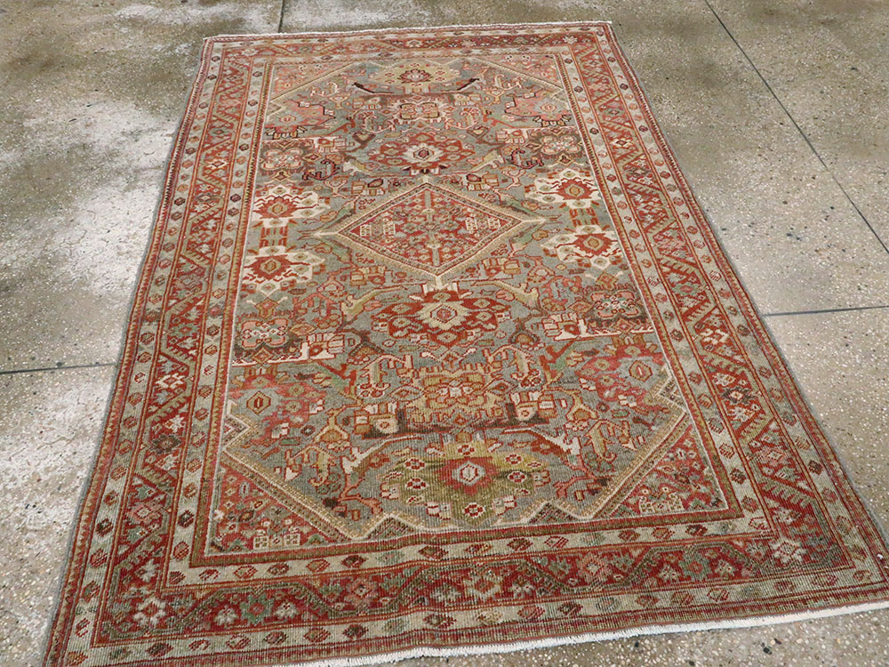 Antique Persian Mahal Rug, No.26555 - Gss