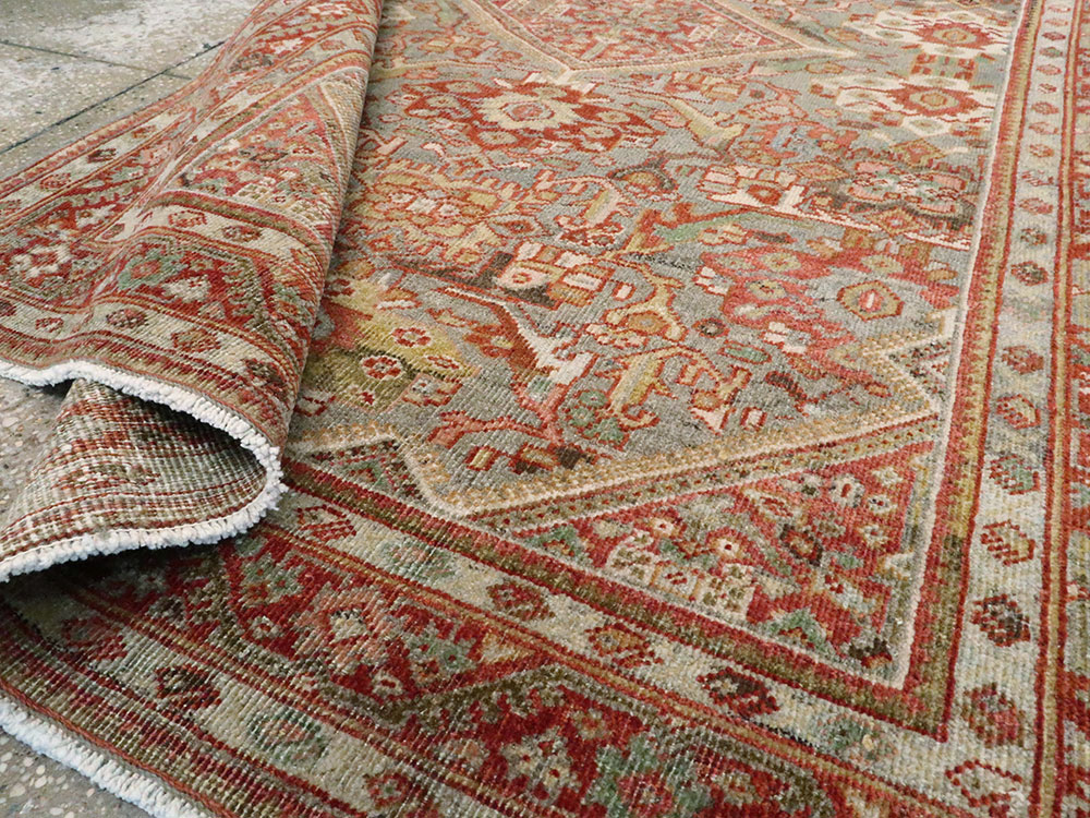 Antique Persian Mahal Rug, No.26555 - Gss