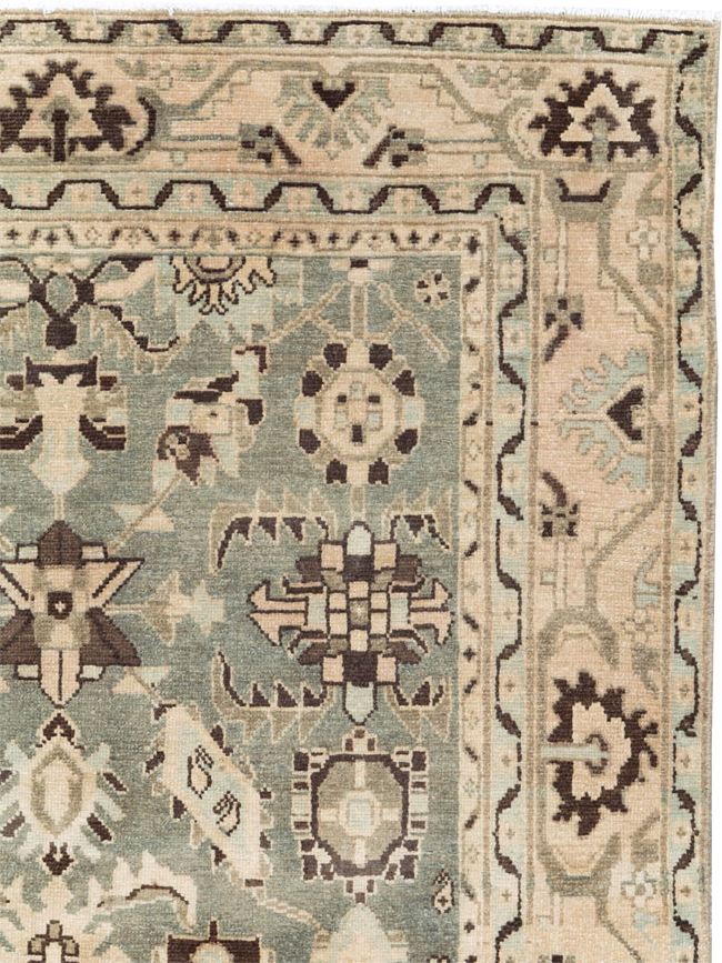 Vintage Persian Malayer Accent Rug, No.26557 - Gss