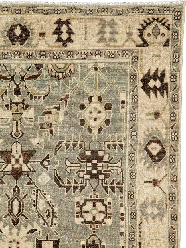 Vintage Persian Malayer Rug, No.26558 - Gss