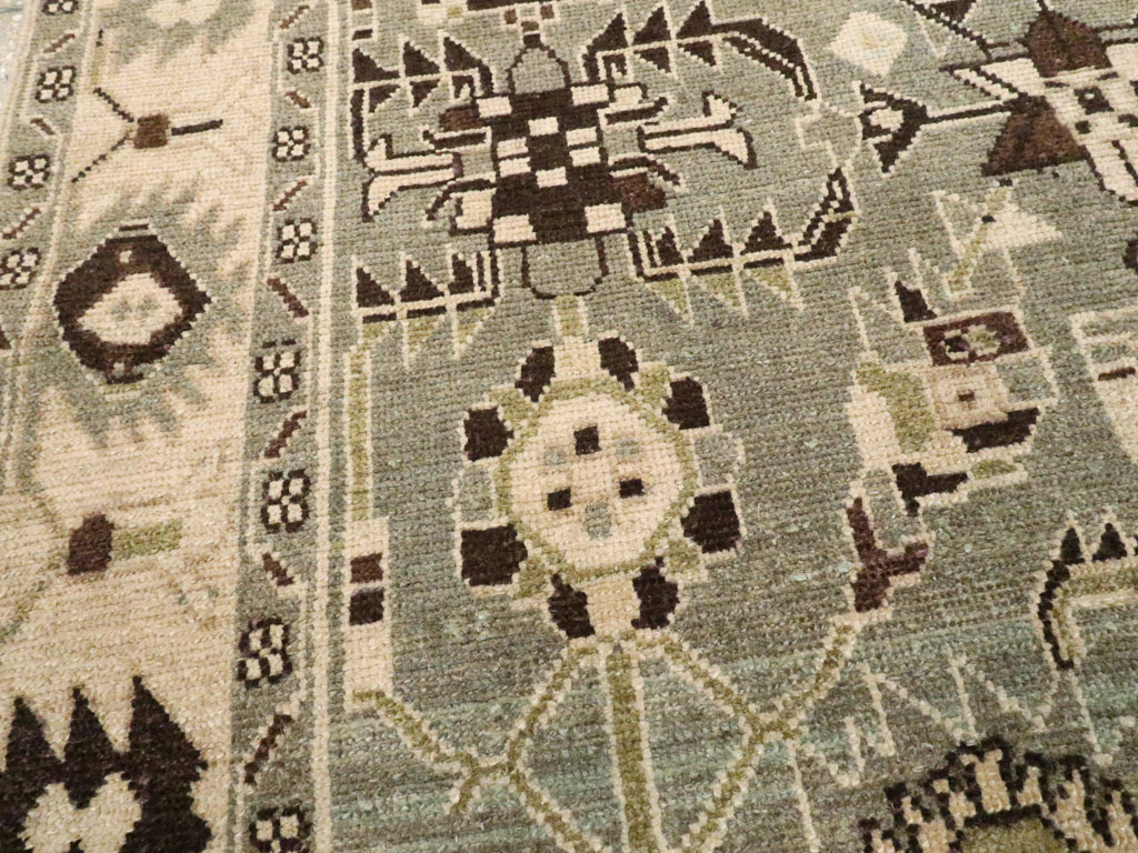 Vintage Persian Malayer Rug, No.26558 - Gss