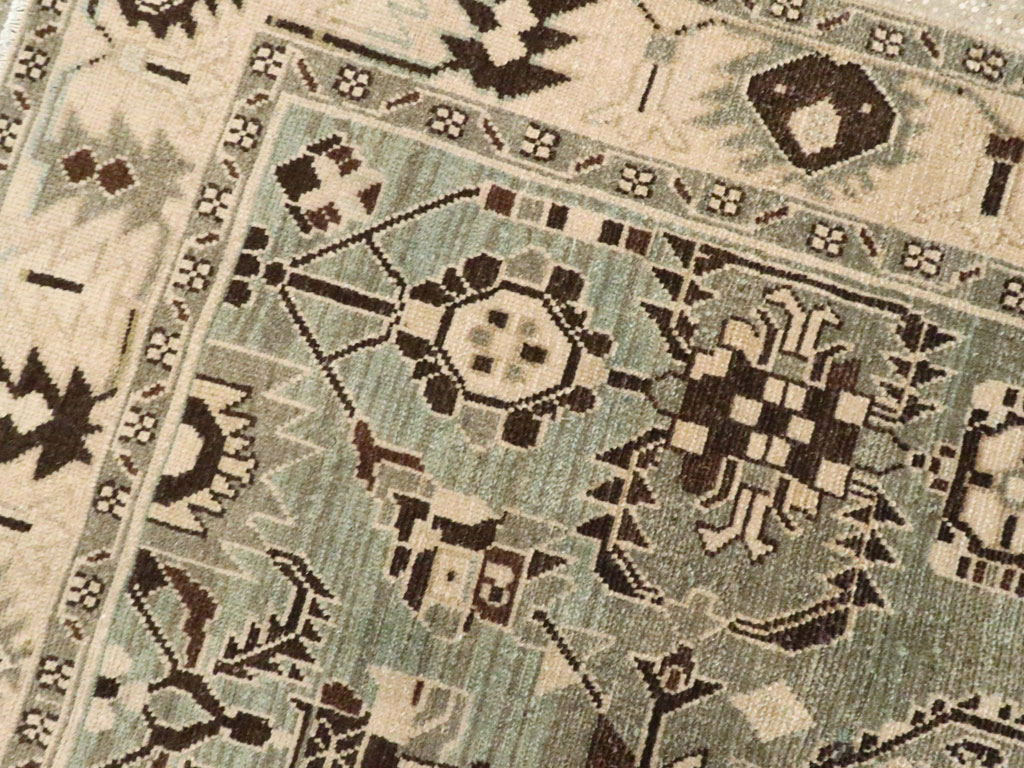 Vintage Persian Malayer Rug, No.26558 - Gss