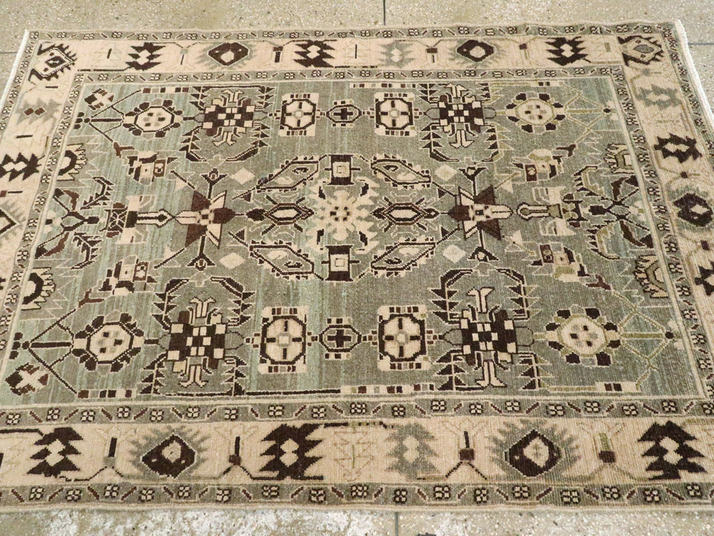 Vintage Persian Malayer Rug, No.26558 - Gss