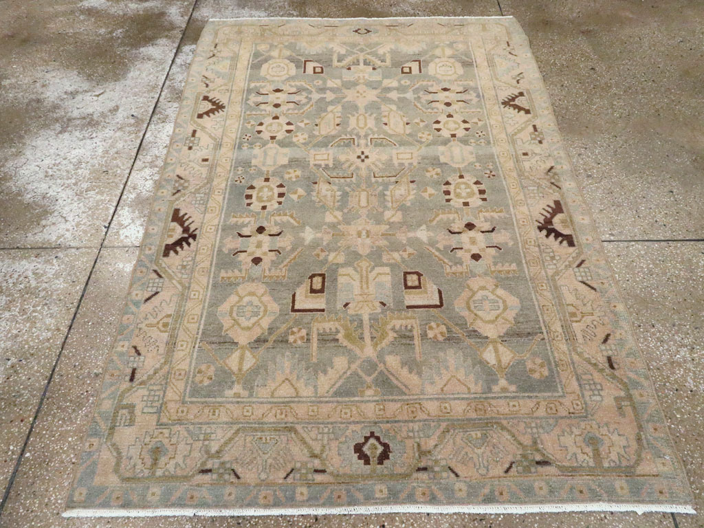 Vintage Persian Malayer Rug, No.26559 - Gss