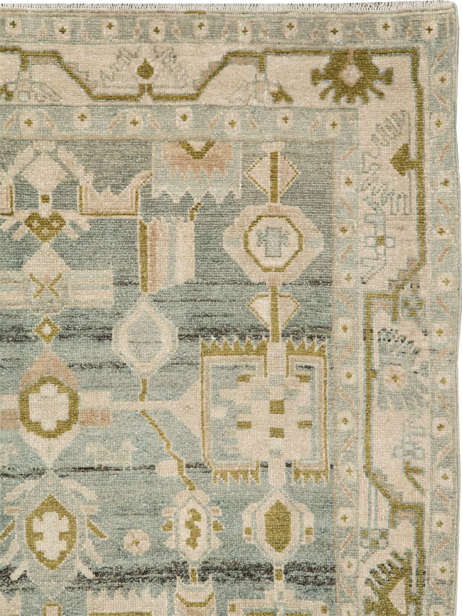 Vintage Persian Malayer Rug, No.26561 - Gss