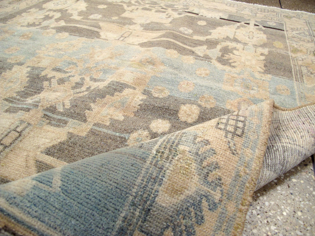 Vintage Persian Malayer Throw Rug, No.26568 - Gss
