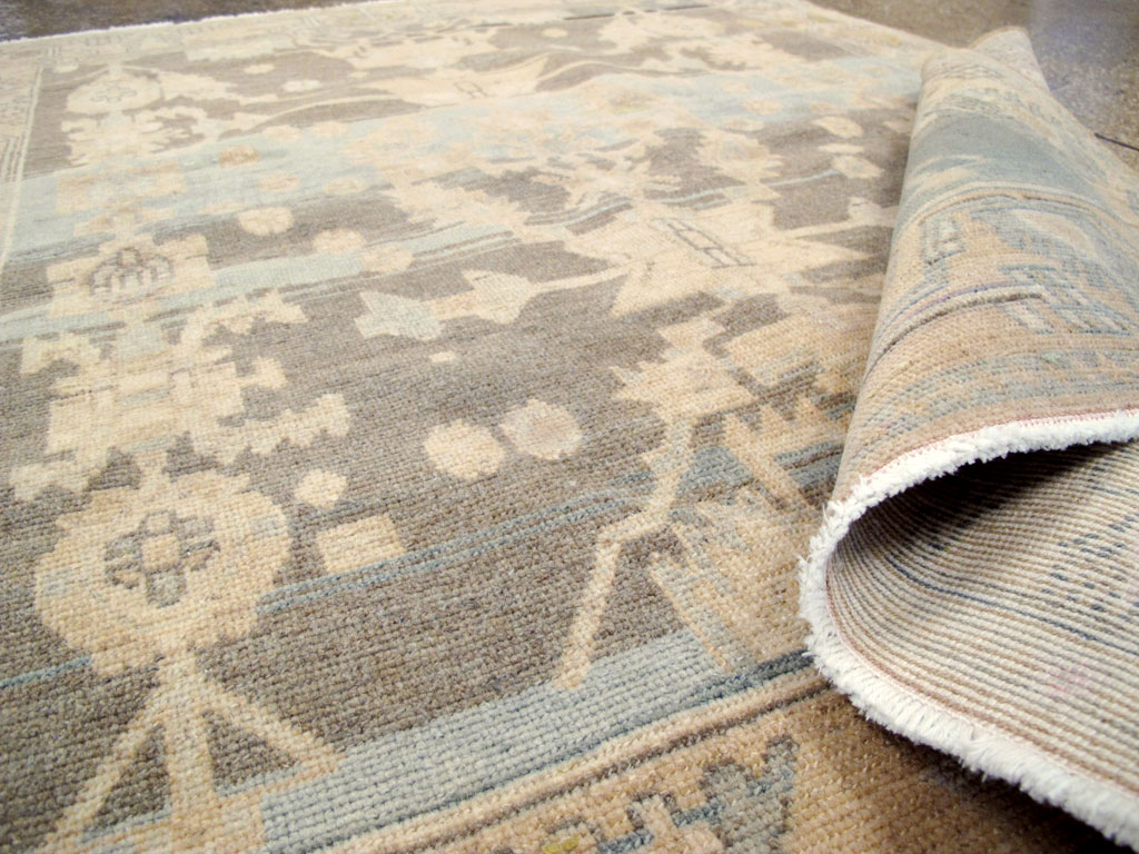 Vintage Persian Malayer Throw Rug, No.26568 - Gss