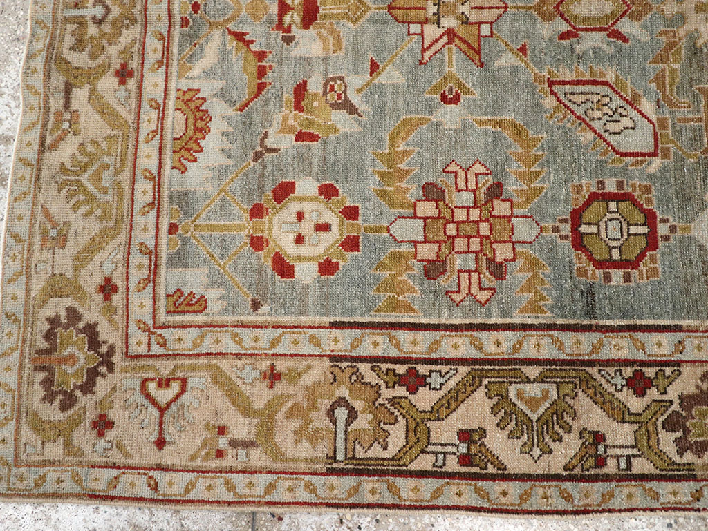 Vintage Persian Malayer Accent Rug, No.26569 - Gss