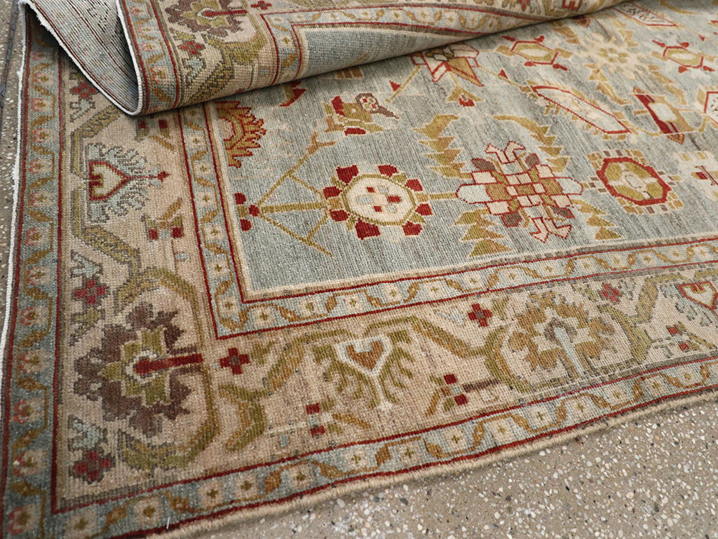 Vintage Persian Malayer Accent Rug, No.26569 - Gss