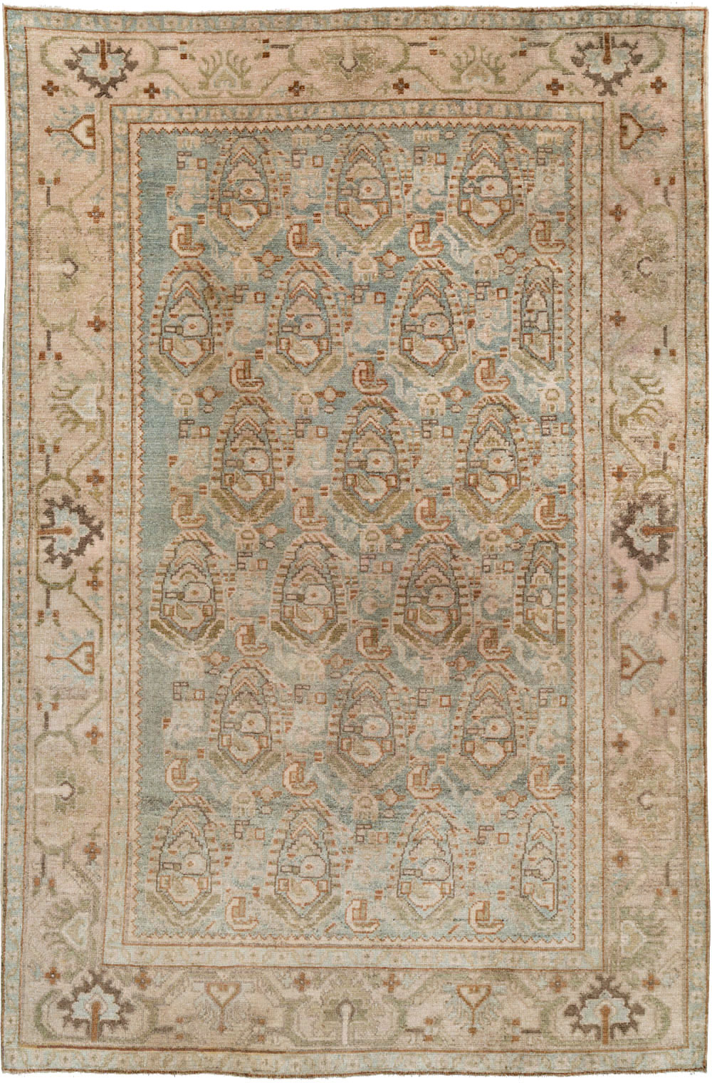 Antique Persian Malayer Rug, No.26574 - Gss