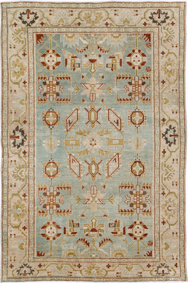 Vintage Persian Malayer Rug, No.26575 - Gss