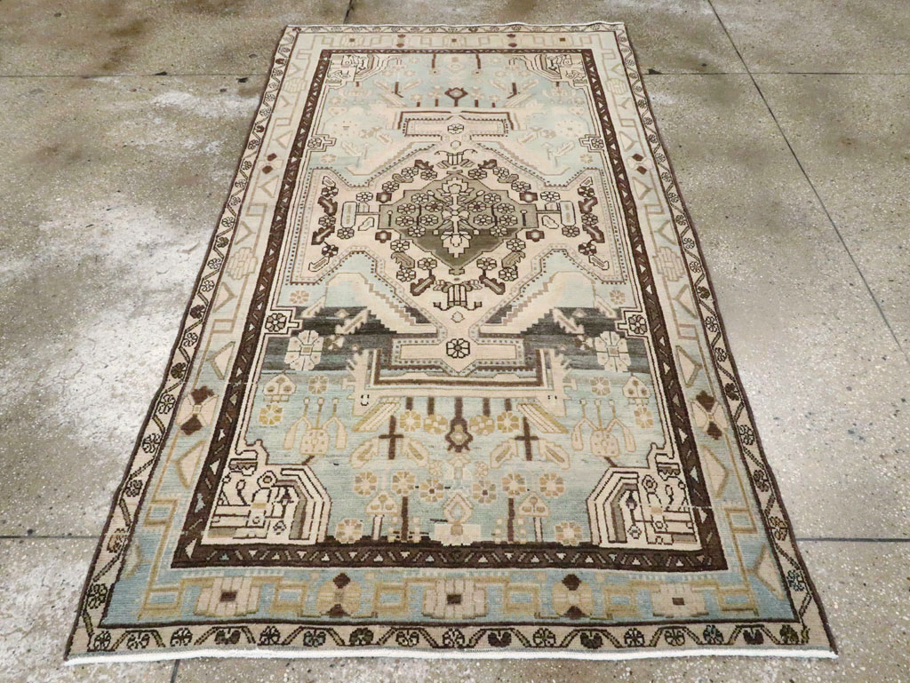 Vintage Persian Malayer Rug, No.26577 - Gss
