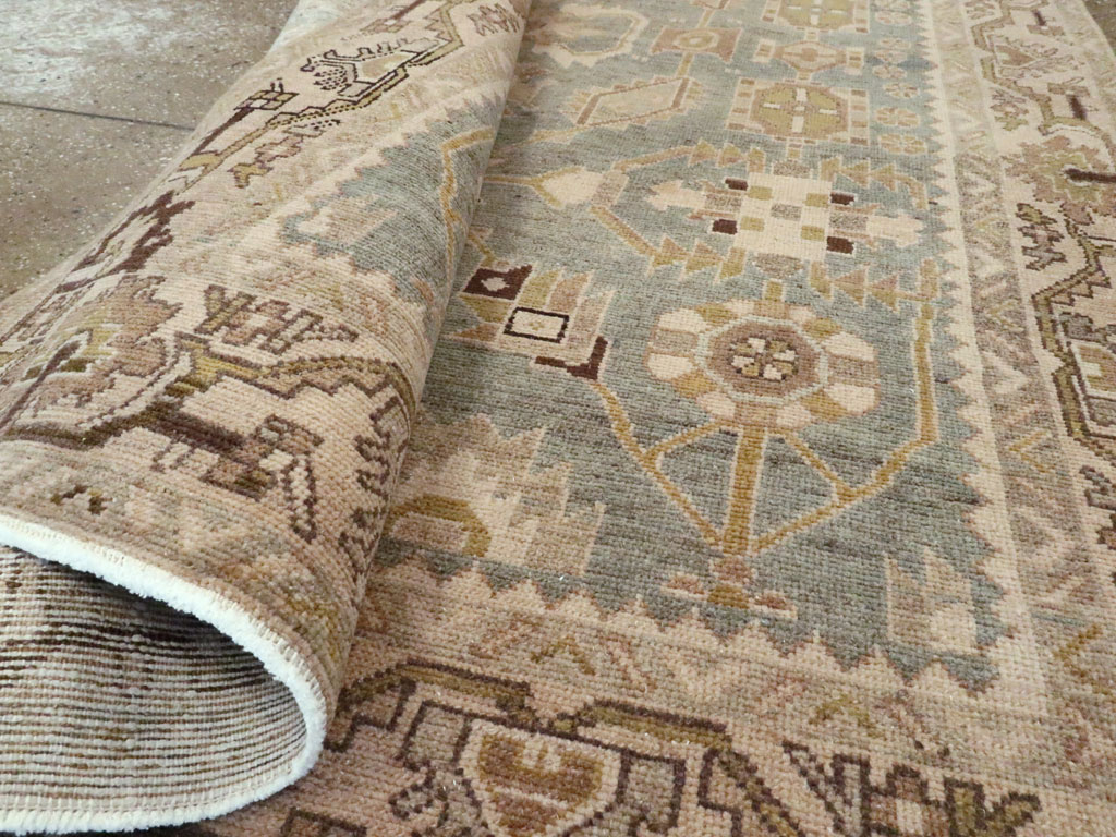 Vintage Persian Malayer Accent Rug, No.26578 - Gss