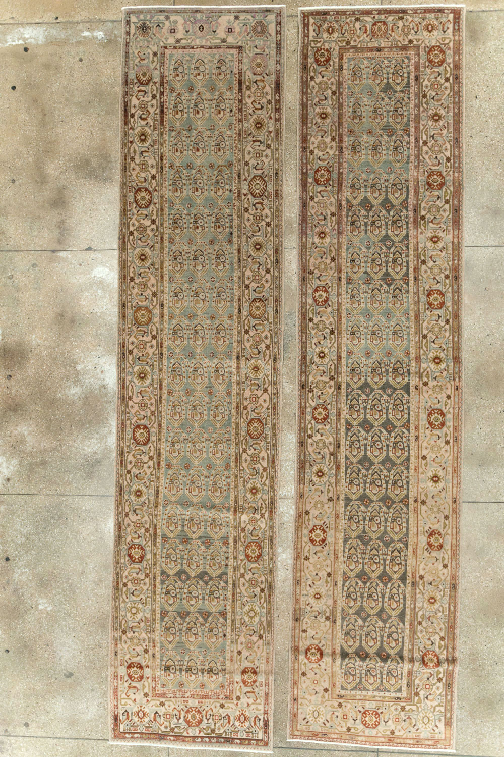 Antique Persian Malayer Runner (Pair: 2 of 2), No.26580 - Gss