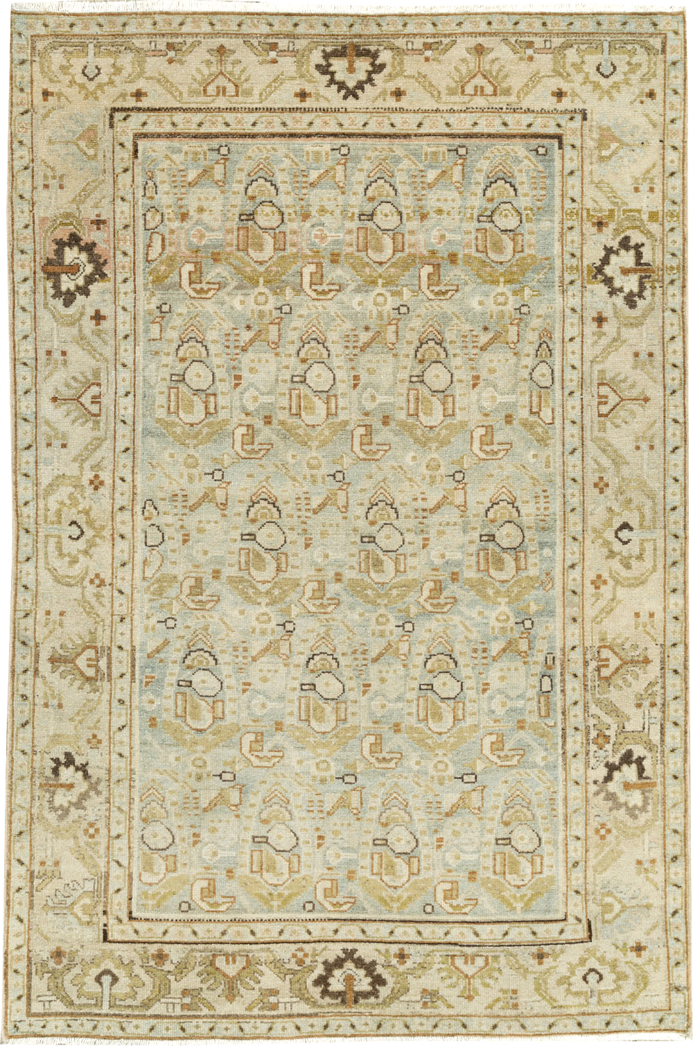 Antique Persian Malayer Rug, No.26582 - Gss