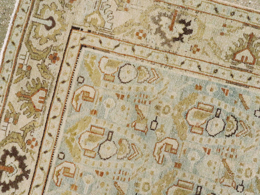 Antique Persian Malayer Rug, No.26582 - Gss
