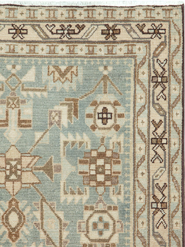 Vintage Persian Malayer Throw Rug (Pair: 1 of 2), No.26584 - Gss